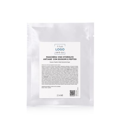 Maschera Viso Antiage in Hydrolyo con Esosomi e Peptidi