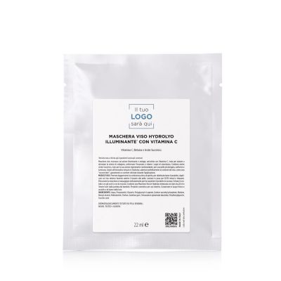 Maschera Viso Illuminante con Vitamina C in Hydrolyo