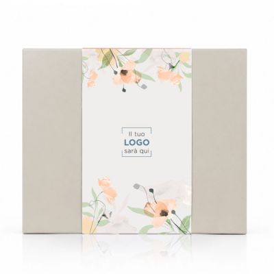 Beauty Box con Camicia - Grafica Albicocca - Taglia L