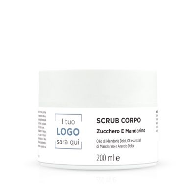 Scrub Corpo Zucchero e Mandarino