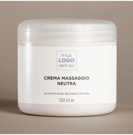 Crema Massaggio Corpo Neutra - 500 ml