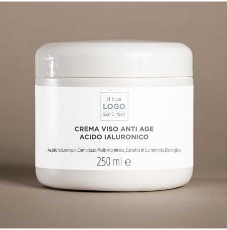 Crema Viso Acido Ialuronico - 250 ml
