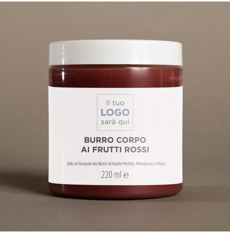 Burro Corpo ai Frutti Rossi - 220 ml