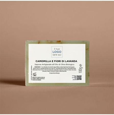 Saponetta Camomilla e Fiori di Lavanda - 100 gr