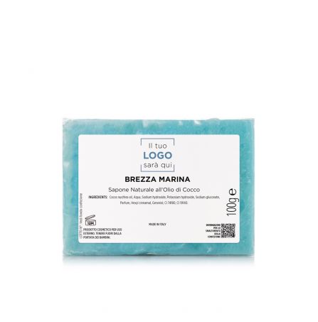 Sapone Naturale all'Olio di Cocco "Brezza Marina"