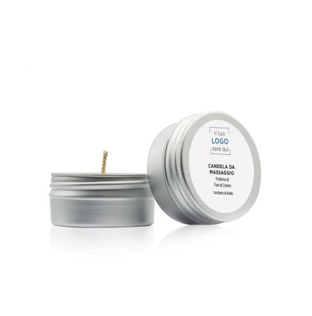 Candela da Massaggio Profumo di Fiori di Cotone, 40 ml