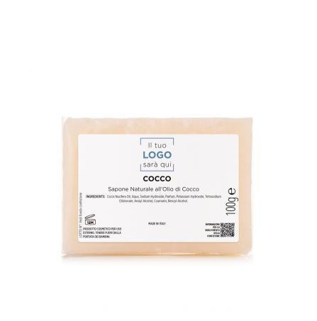 Sapone Naturale all'Olio di Cocco - 100 gr