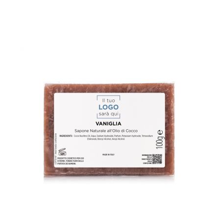 Sapone Naturale all'Olio di Cocco "Vaniglia" - 100 gr