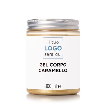 Gel Corpo Profumato al Caramello 300 ml - Personalizzato
