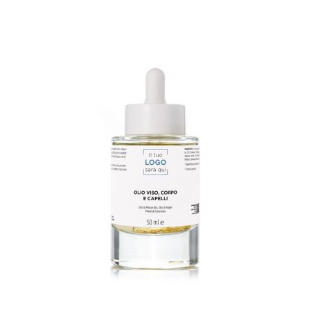 Olio Massaggio per Viso, Corpo e Capelli - 50 ml