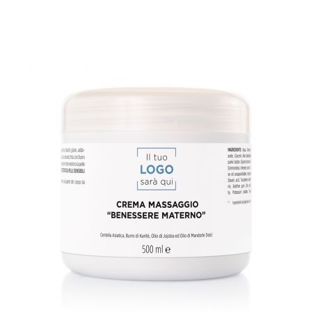 Crema Massaggio Benessere Materno - 500 ml