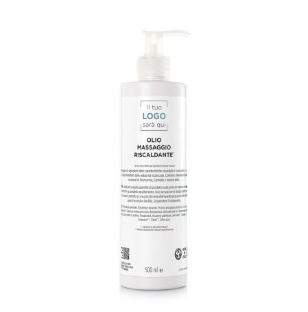 Olio Massaggio Riscaldante - 500 ml