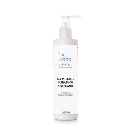 Gel Pregiato Ultrasuoni Purificante Thè Verde e Acqua di Fiori d'Arancio - 250 ml