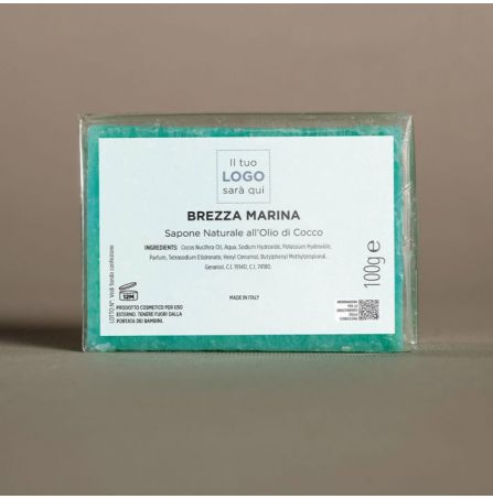 Sapone Naturale all'Olio di Cocco "Brezza Marina"