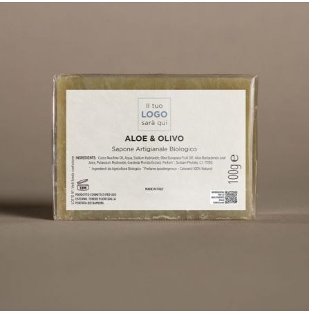 Sapone Biologico "Aloe e Olivo" - 100 gr