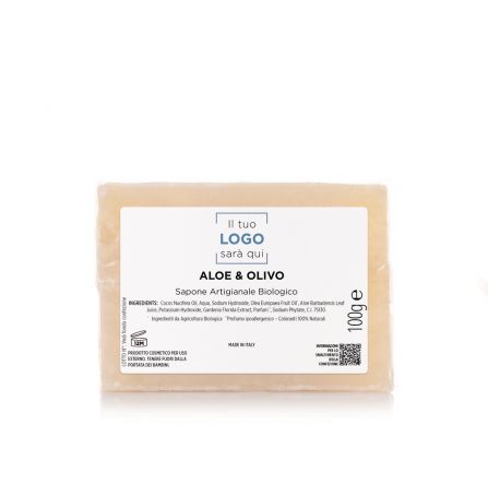 Sapone Biologico "Aloe e Olivo" - 100 gr