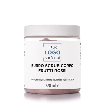 Burro Scrub Corpo Frutti di Bosco - 220 ml