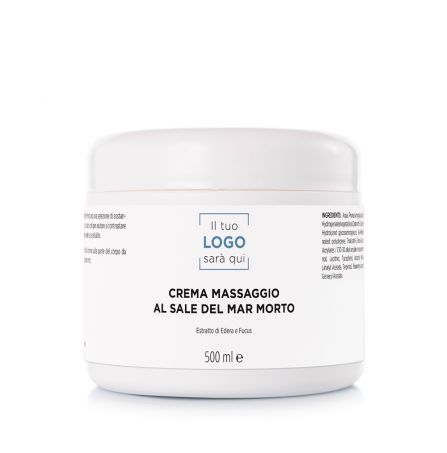 Crema massaggio ai Sali del Mar Morto, 500 ml