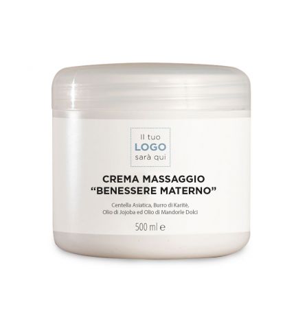 Crema Massaggio Benessere Materno - 500 ml