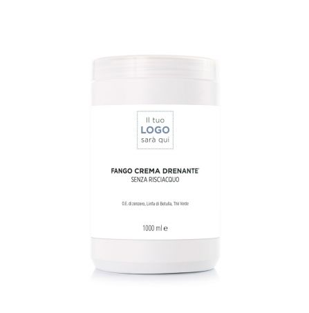 Fango Crema Drenante senza Risciacquo, 1000 ml
