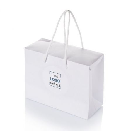 Shopper Box Bianca personalizzata