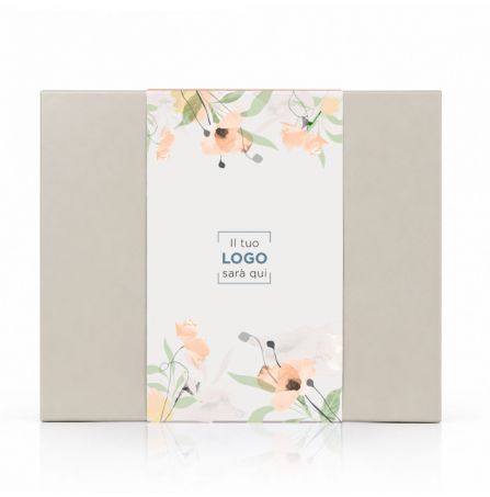 Beauty Box con Camicia - Grafica Albicocca - Taglia L