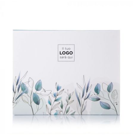 Beauty Box con Camicia - Grafica Blu - Taglia L