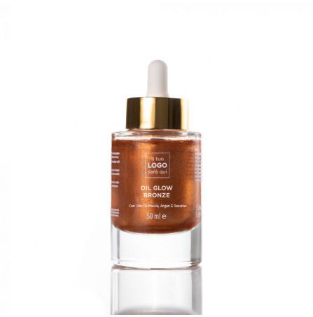 Olio Glow Bronze per Viso, Corpo e Capelli - 50 ml