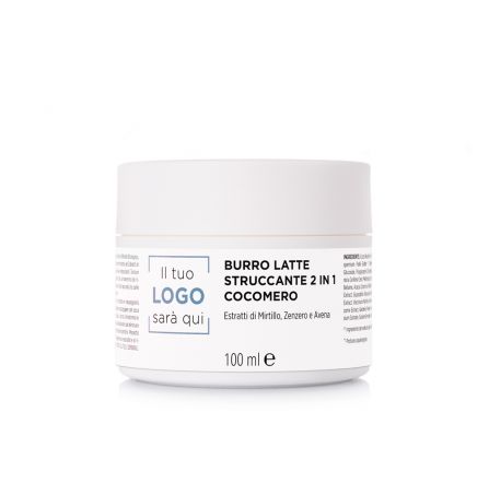 Burro latte struccante 2 in 1 al Cocomero - 100 ml
