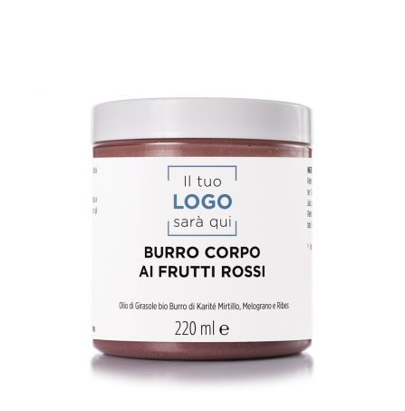 Burro Corpo ai Frutti Rossi - 220 ml